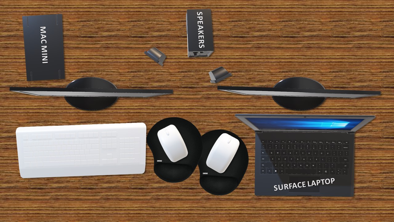 My Computer Desk - Drawing